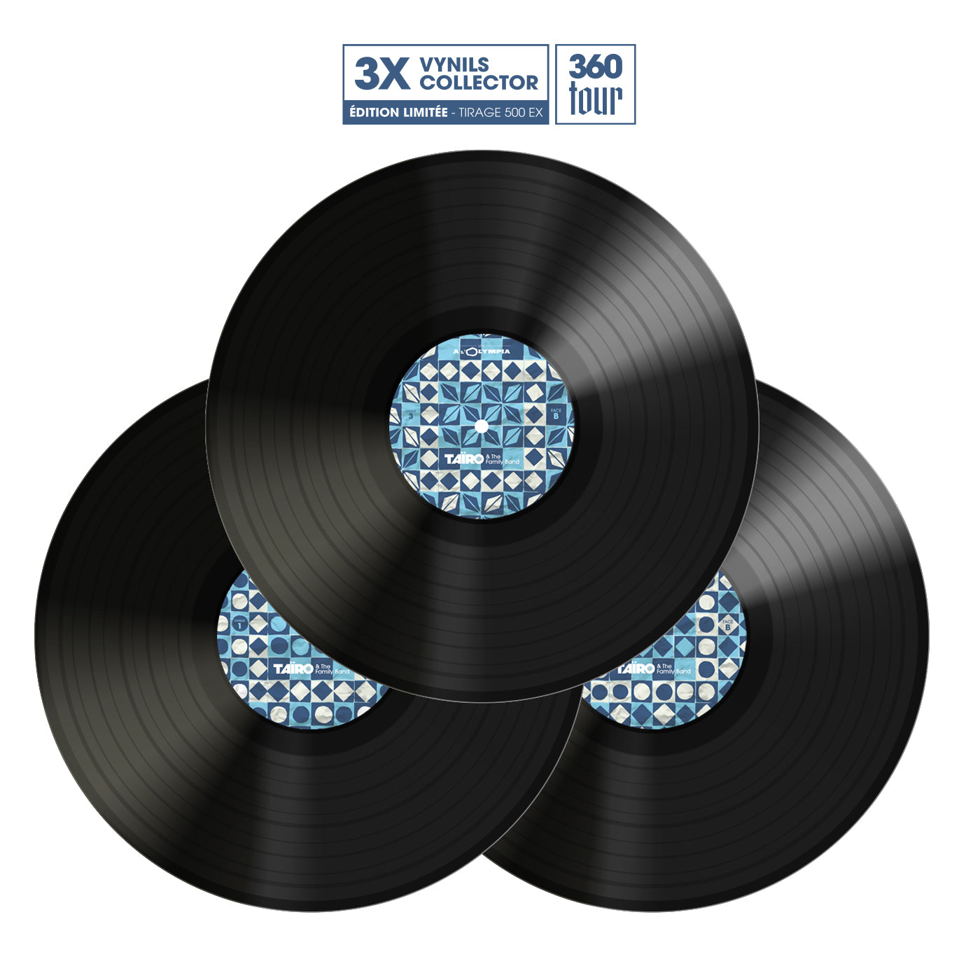 33T (Triple Vinyls) LIVE OLYMPIA 2023