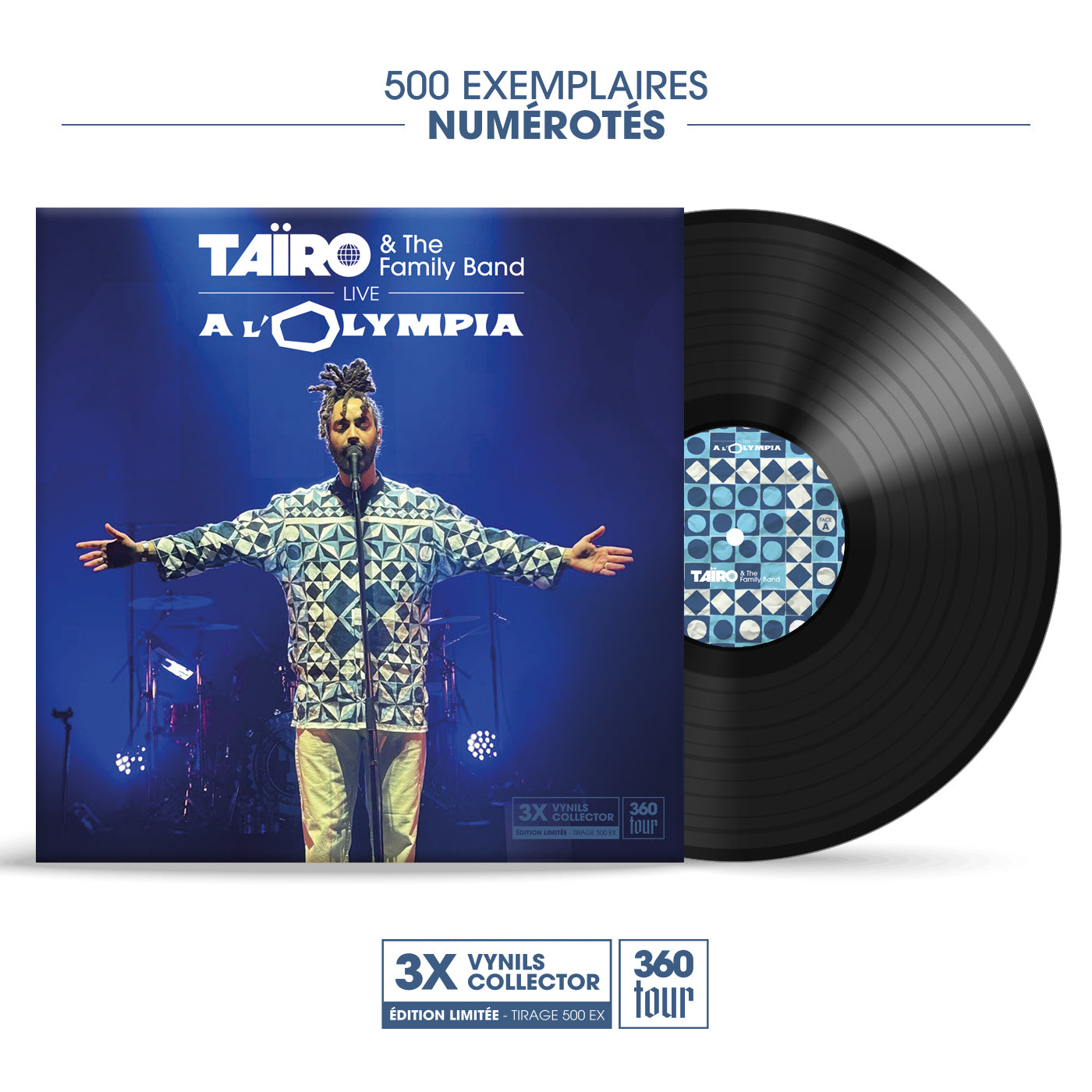 33T (Triple Vinyle) 360 TOUR LIVE À L'OLYMPIA