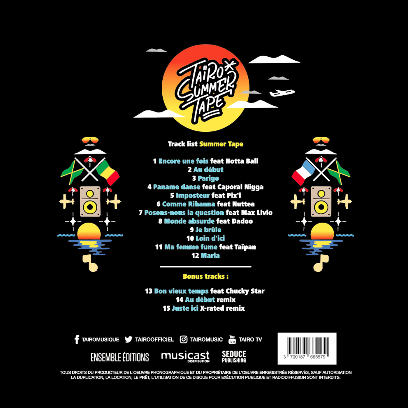 Summer Tape Back Cover