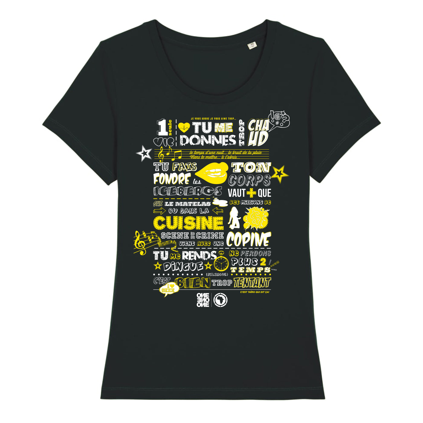 T-SHIRT femme 1 SEULE VIE N°2